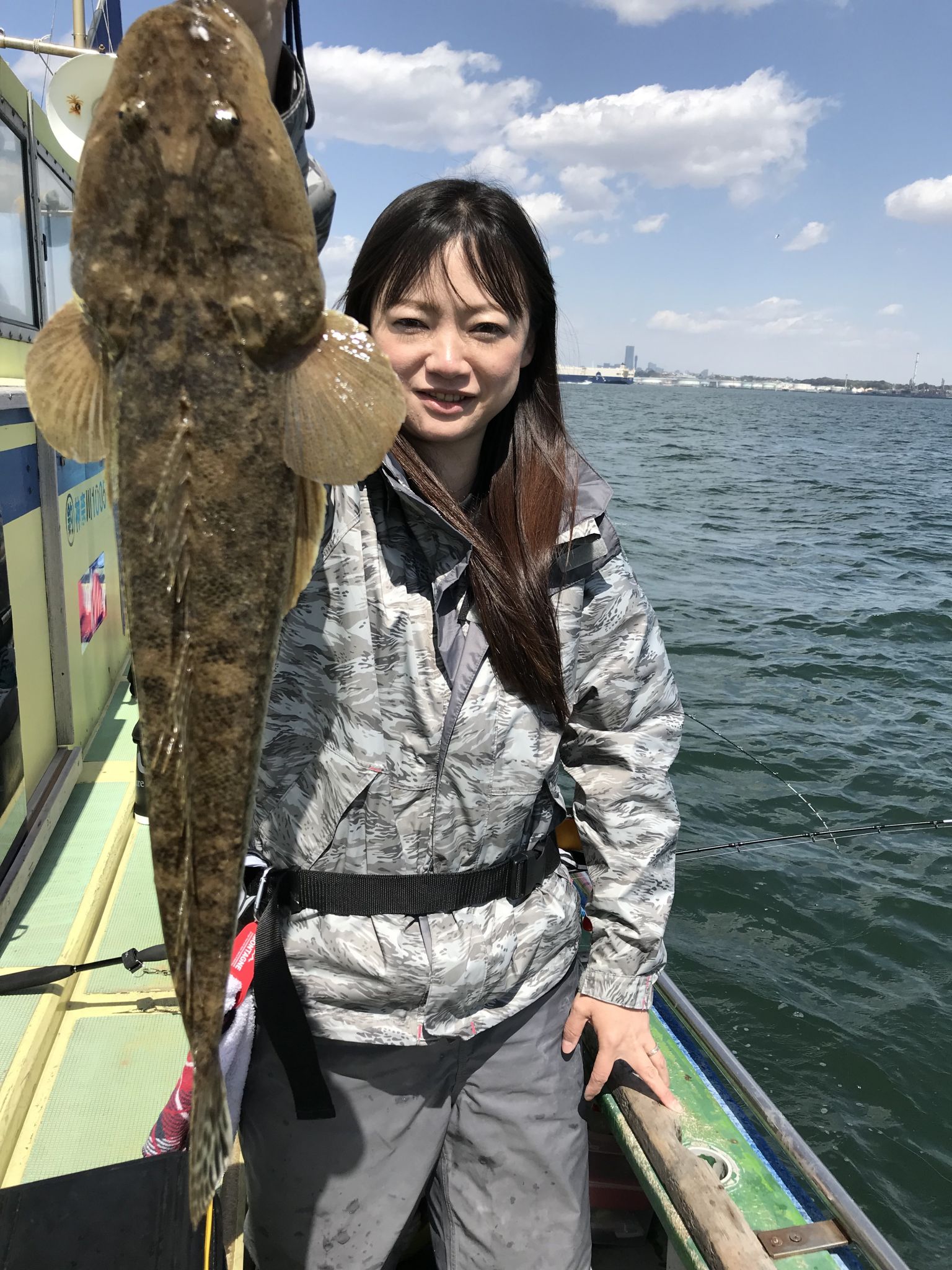 東京湾でマゴチ釣りに初挑戦♬