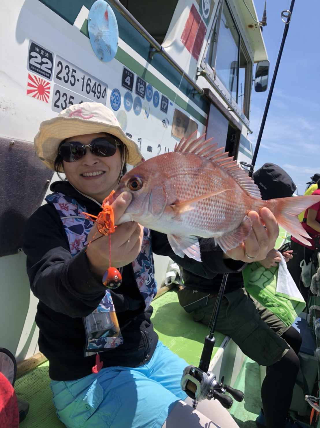 かりゆし丸さんでタイラバに挑戦！