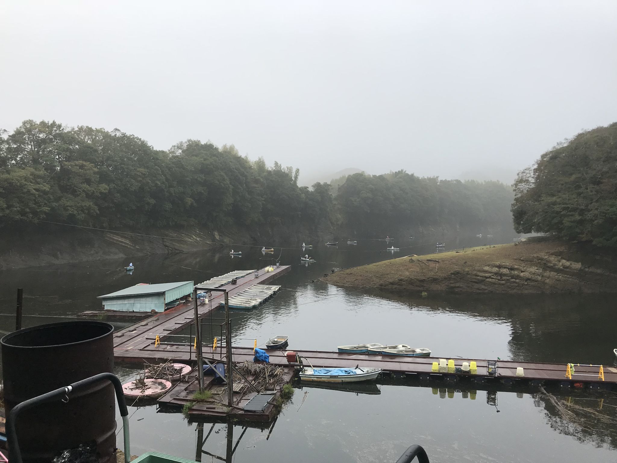 一発狙い！三島湖！