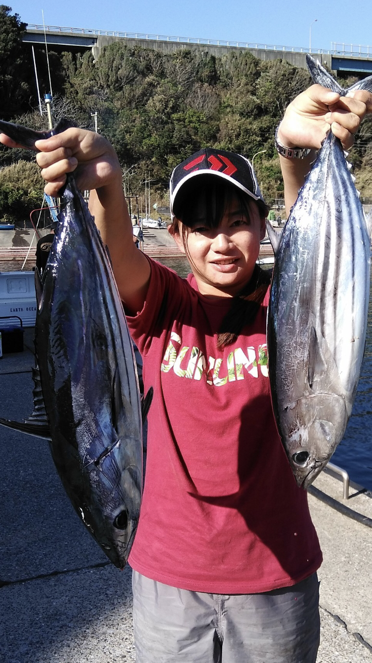 大興奮！！！カツオ、キハダ船♪