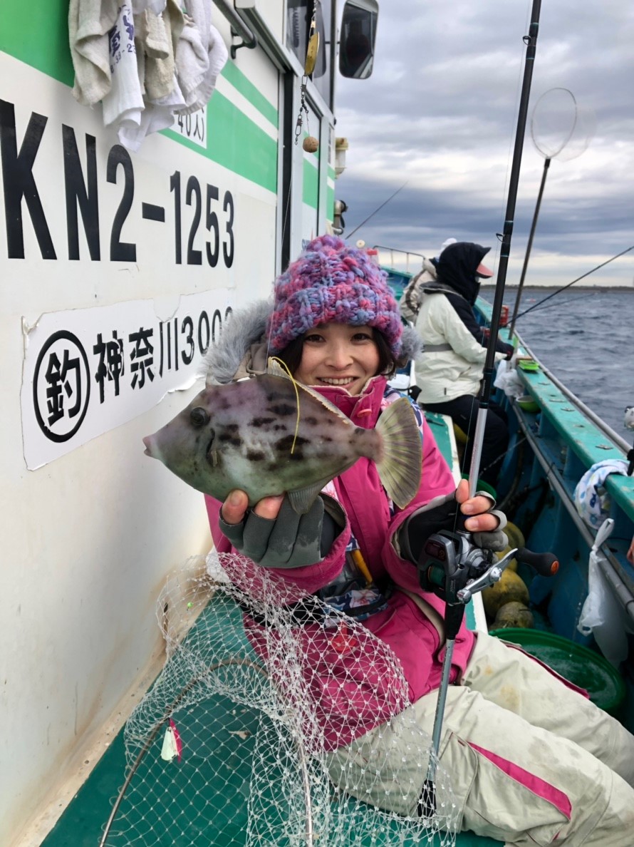 厳しい！でも行っちゃう！船カワハギ〜♪