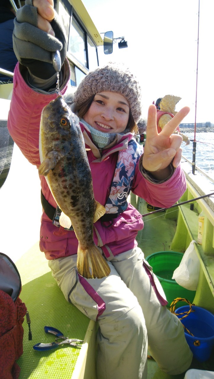 久しぶりの湾フグカットウ釣り♡