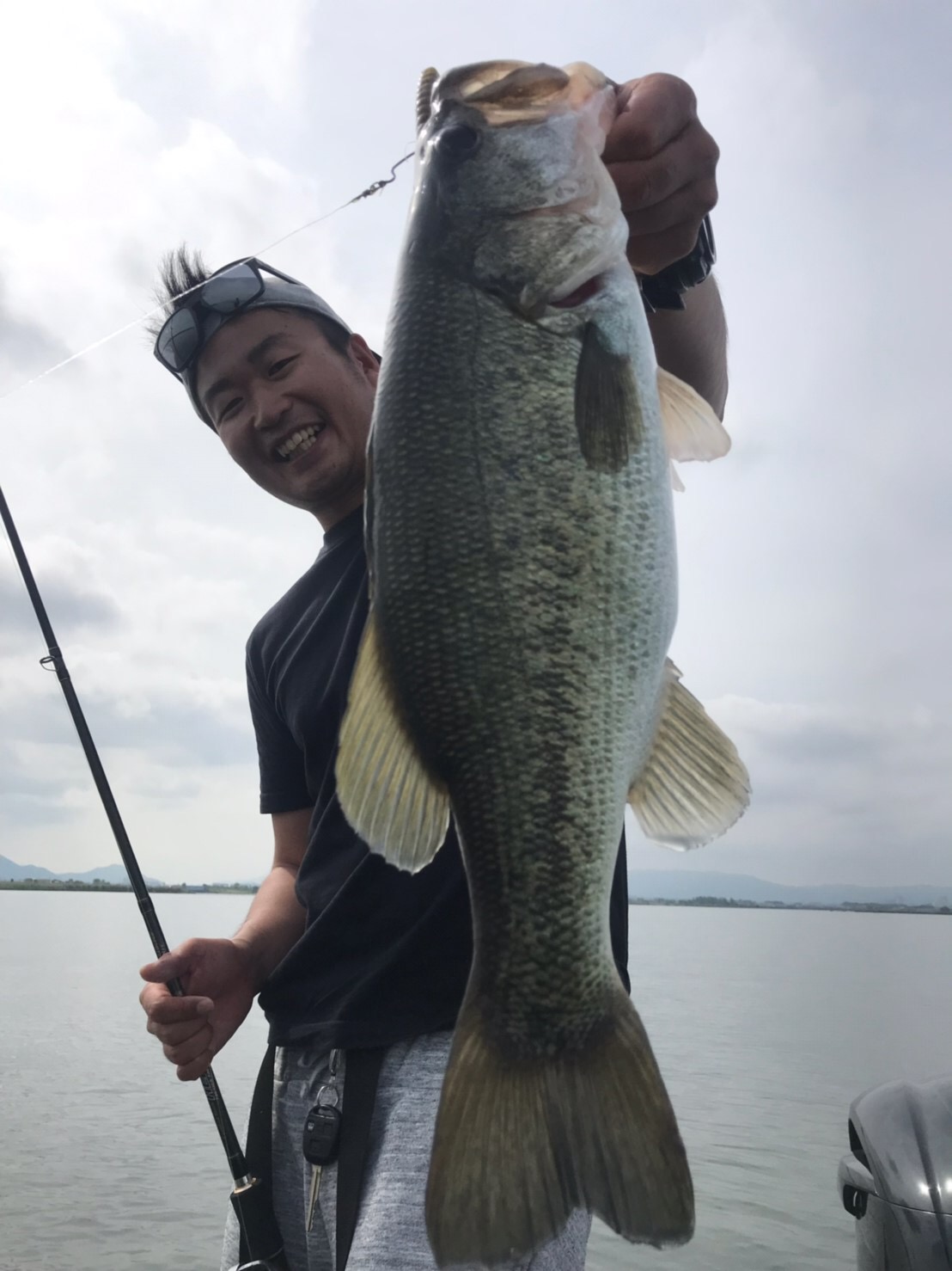 琵琶湖バス釣行♪