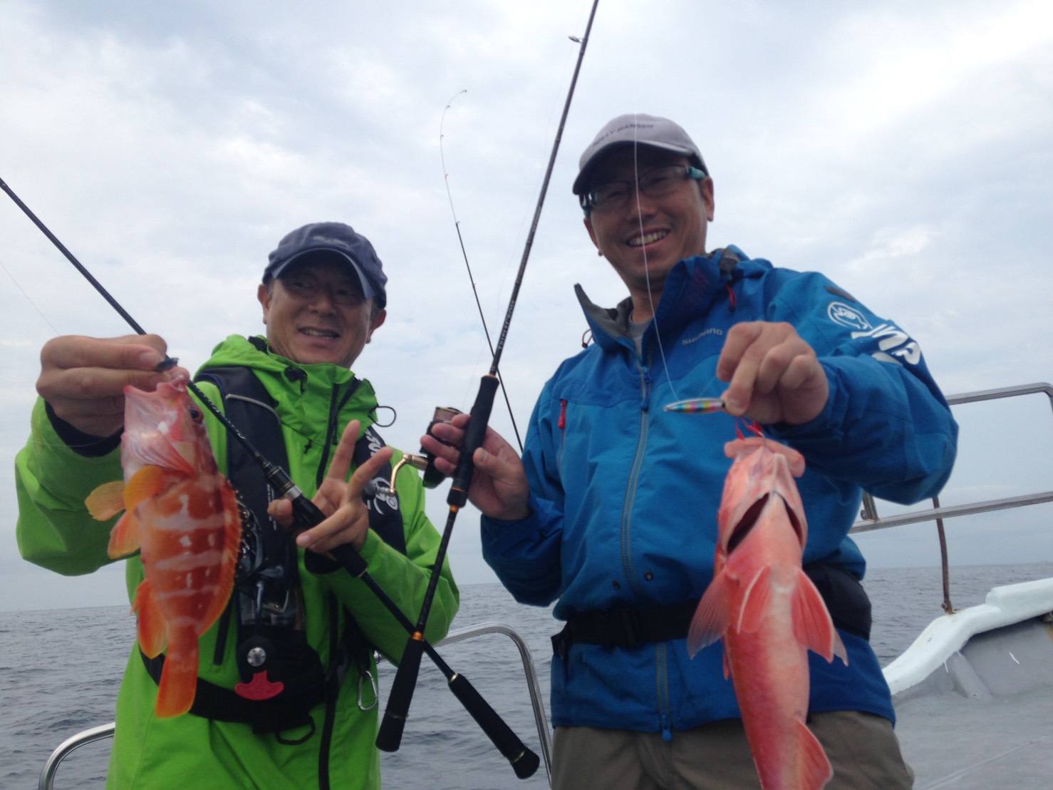 和歌山県周参見沖でスーパーライトジギング