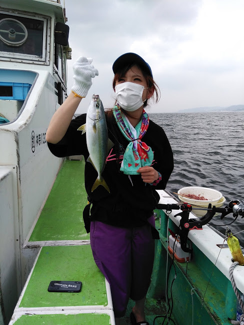 船釣り超ビギナーとウイリー五目で勉強会