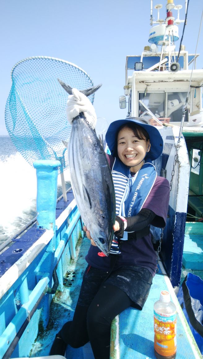 相模湾コマセキハダ初挑戦!!