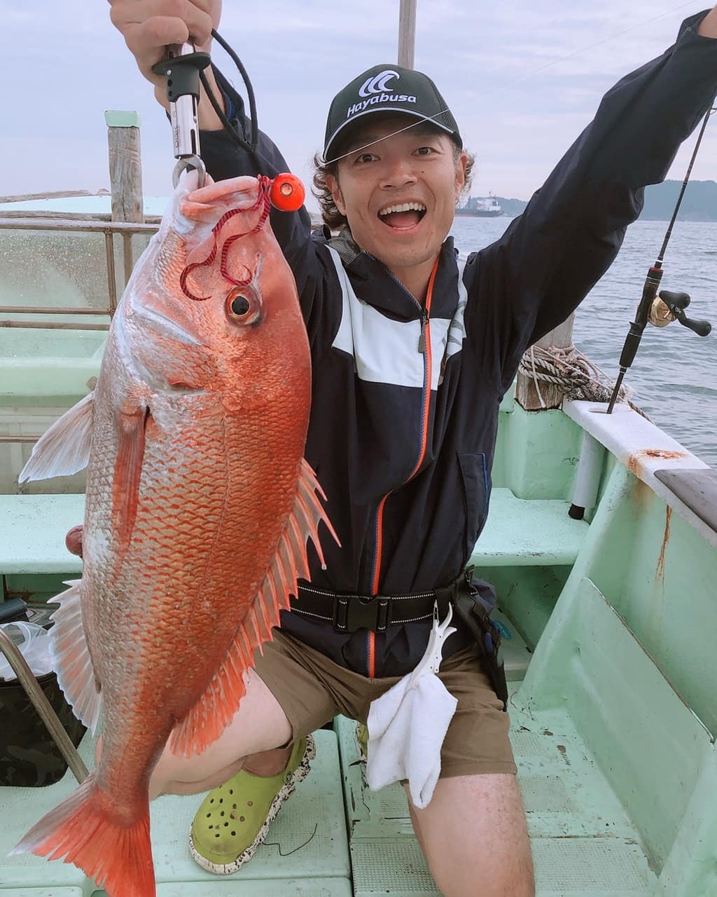 加太タイラバ 清海丸 海遊 シャンクス ロクマル連発