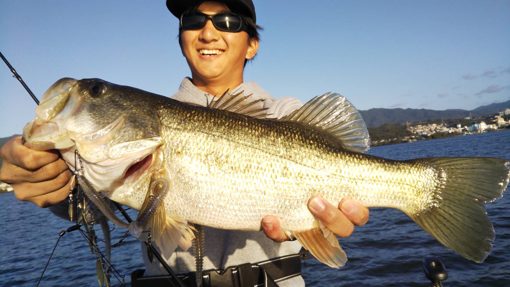 クランカー木村さんガイドで琵琶湖ボート釣行！