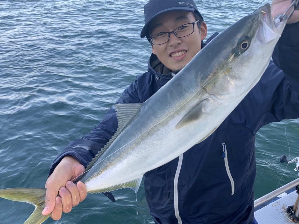 海峡激流青物飲ませ釣り