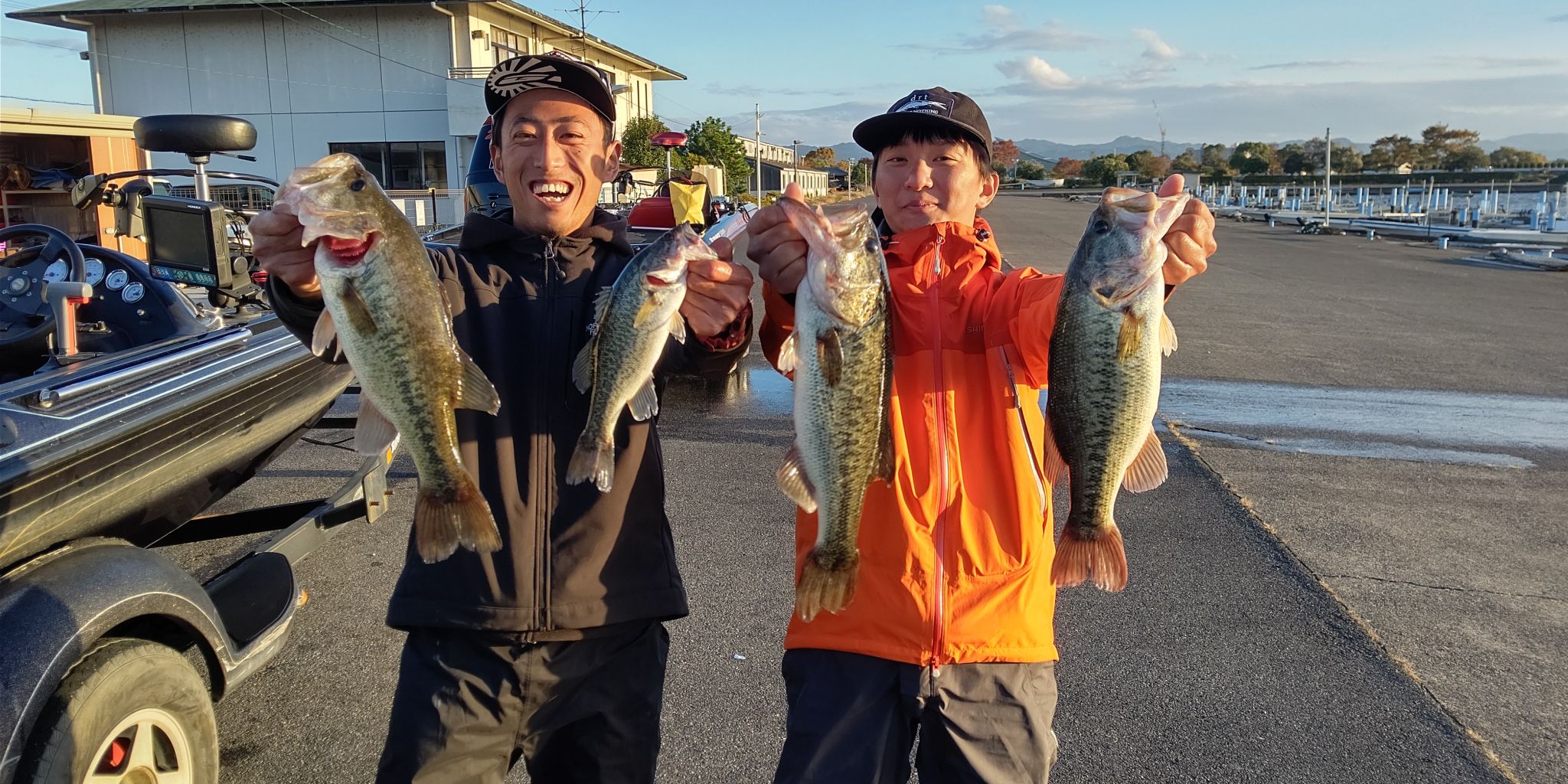 琵琶湖 ブンブンゴチバトル 爆風過ぎて…