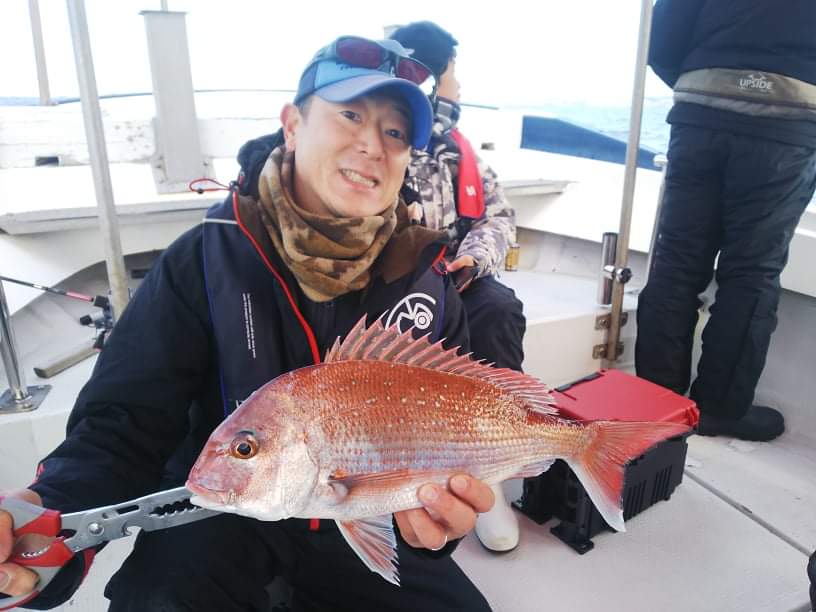 明石の島虎丸さんタイラバ！