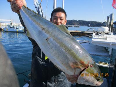 串本サンマミンチでブリ‼︎