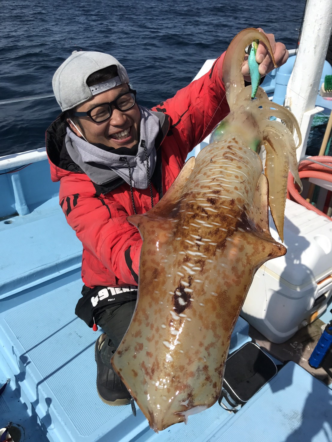 串本ティップランでレッドモンスター出現！