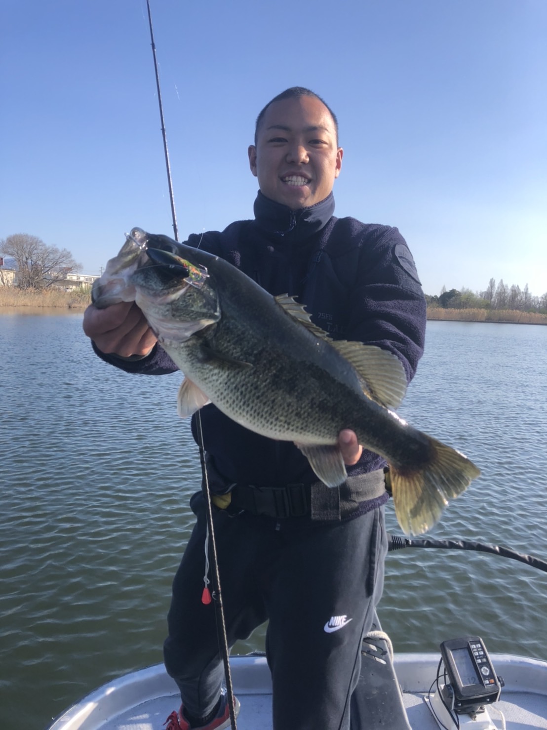 琵琶湖バスボート釣行