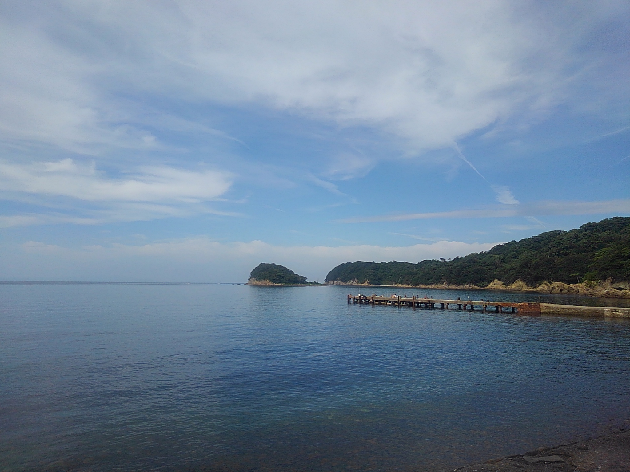 友ヶ島、釣りパトロール。