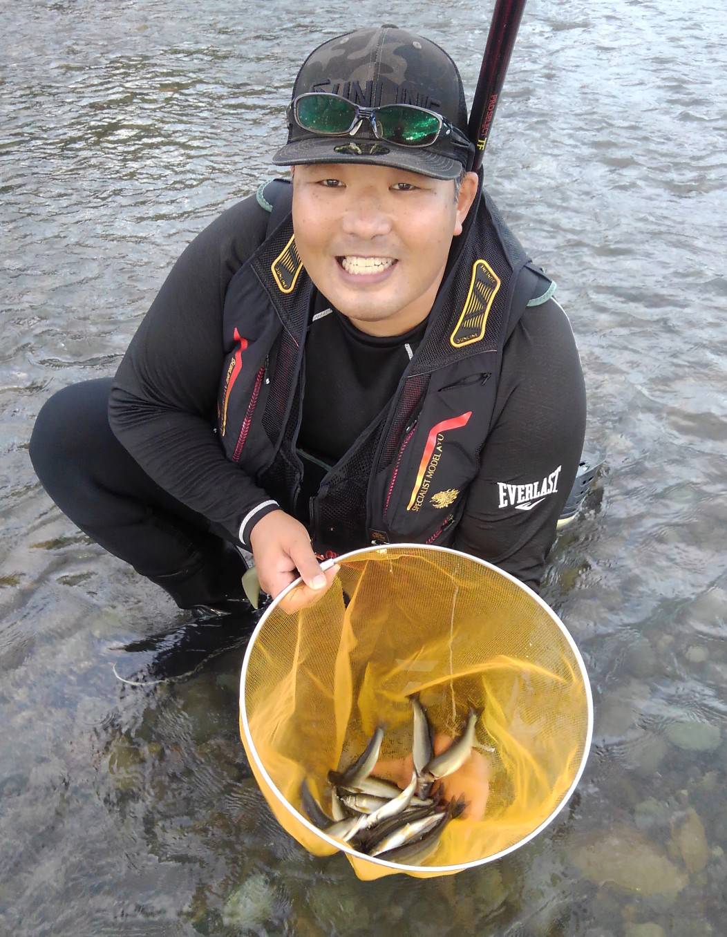 またまた中津川の鮎釣り