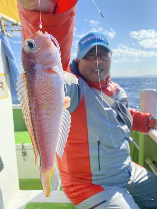 今年最初のアマダイ釣り