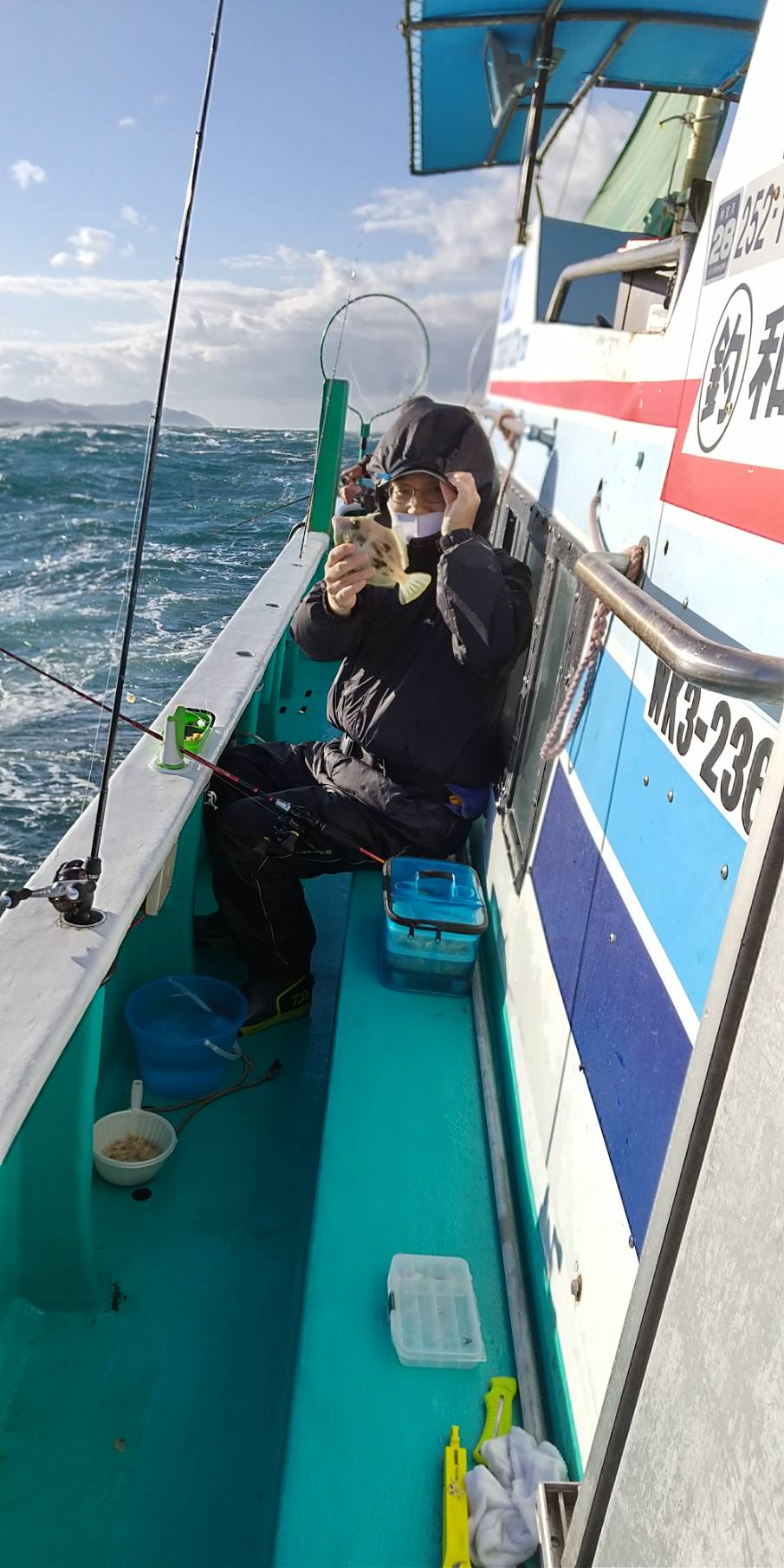 和歌山中紀カワハギ釣り