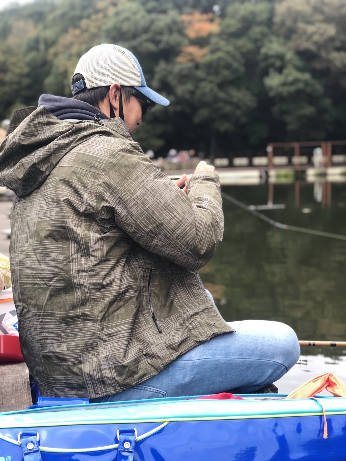 またまた清遊湖へ底釣りに♪