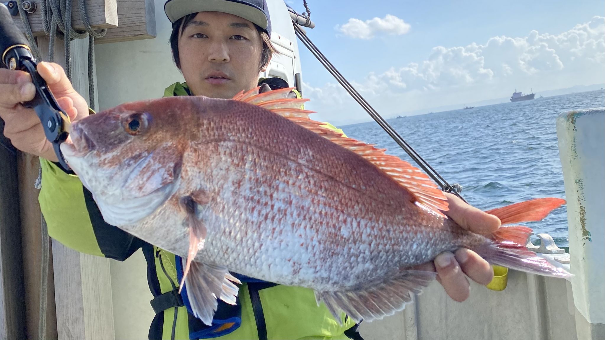 Galápagosロッドで東京湾タイラバ！