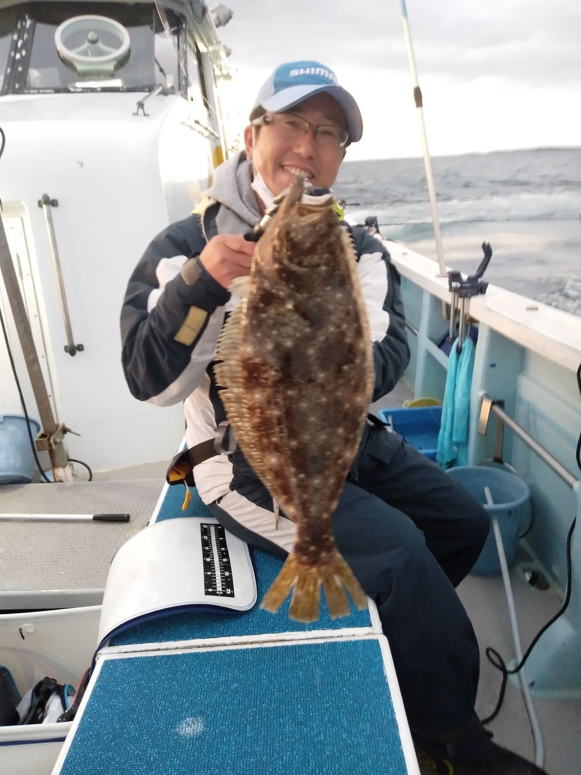 鳥羽国崎沖のヒラメ釣り