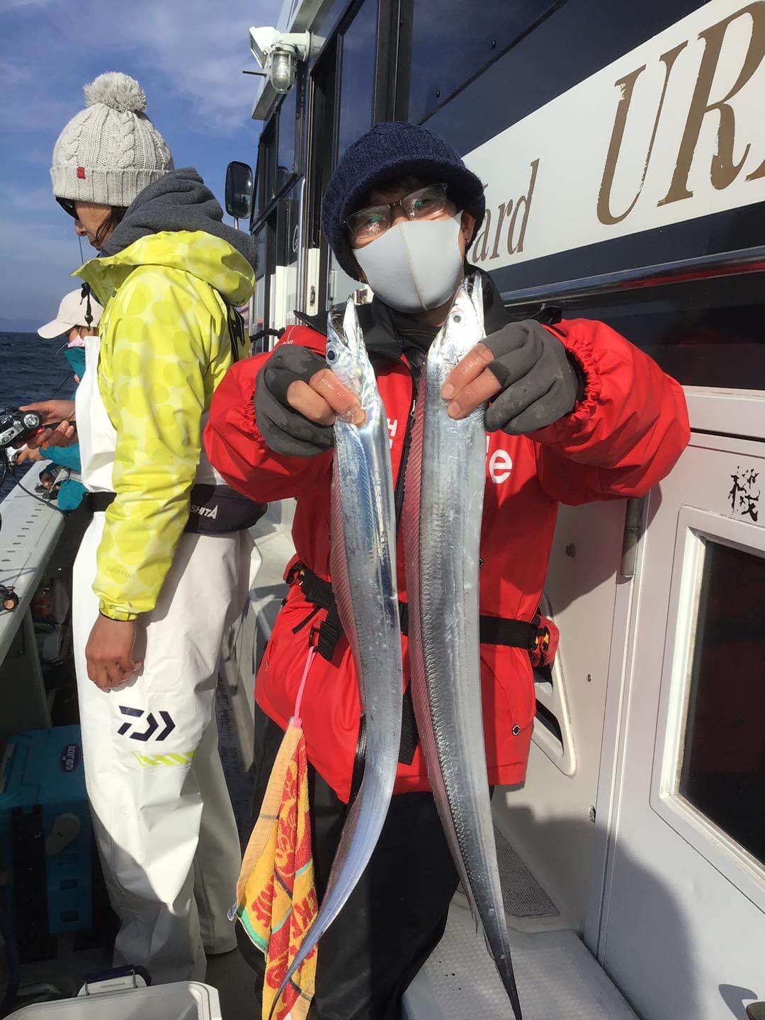 上丸さんで太刀魚テンヤ☆