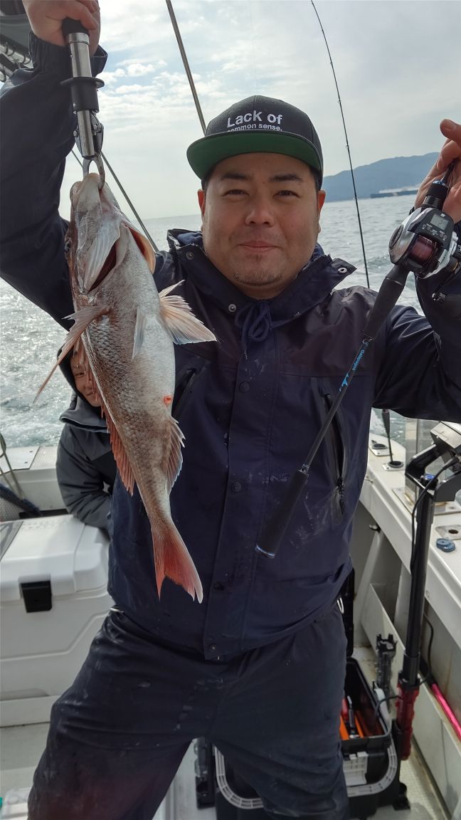 春はまだか？ 大阪湾タイラバ☆