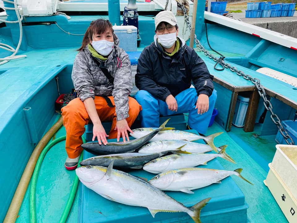 谷口釣船さんで天秤ズボでアジイサギ！