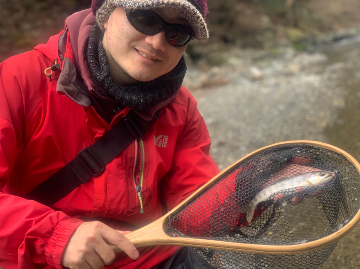 スタッフ門別の渓流ルアー釣行！　はじめの一歩