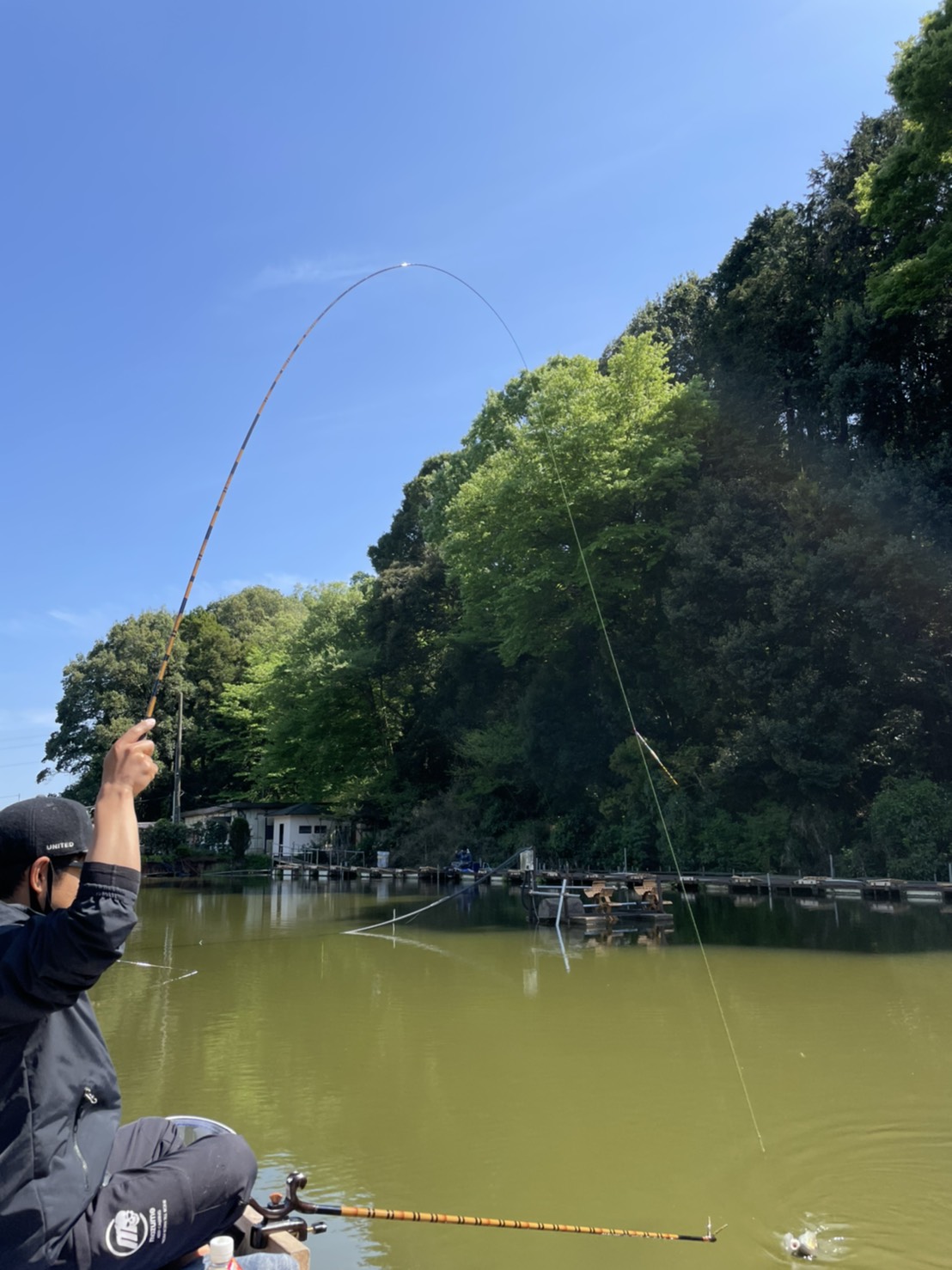 初めてのヘラブナ釣り　in清遊湖