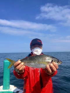 湯浅沖ギガアジ釣り