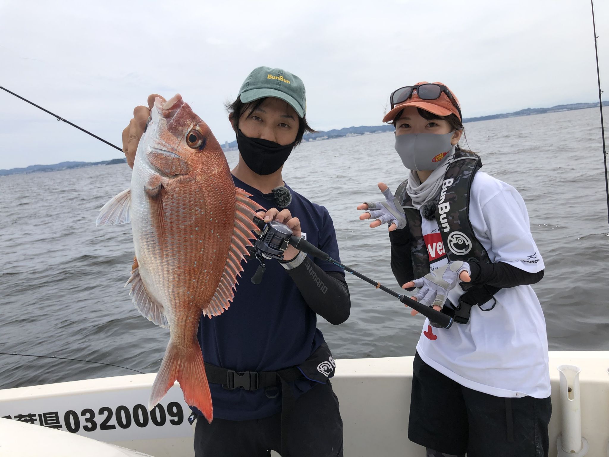 ルアルアチャンネル撮影〜東京湾タイラバ〜