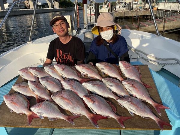 東京湾タイラバ、良くなってきました♪