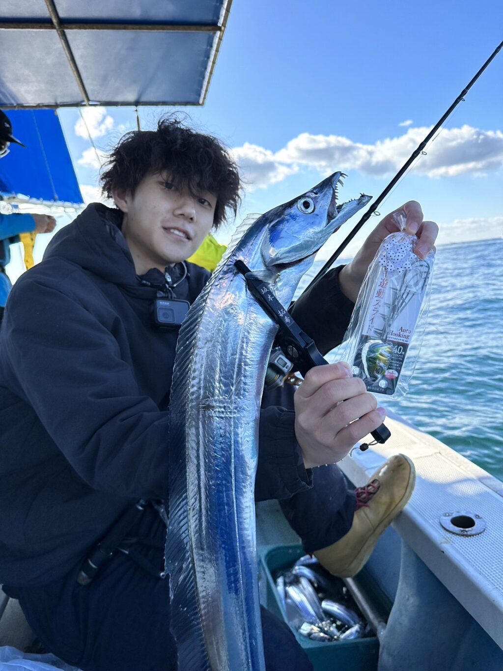 きくりんこと菊池雄一さんと行く大阪湾太刀魚テンヤ!!20231022 | 釣り