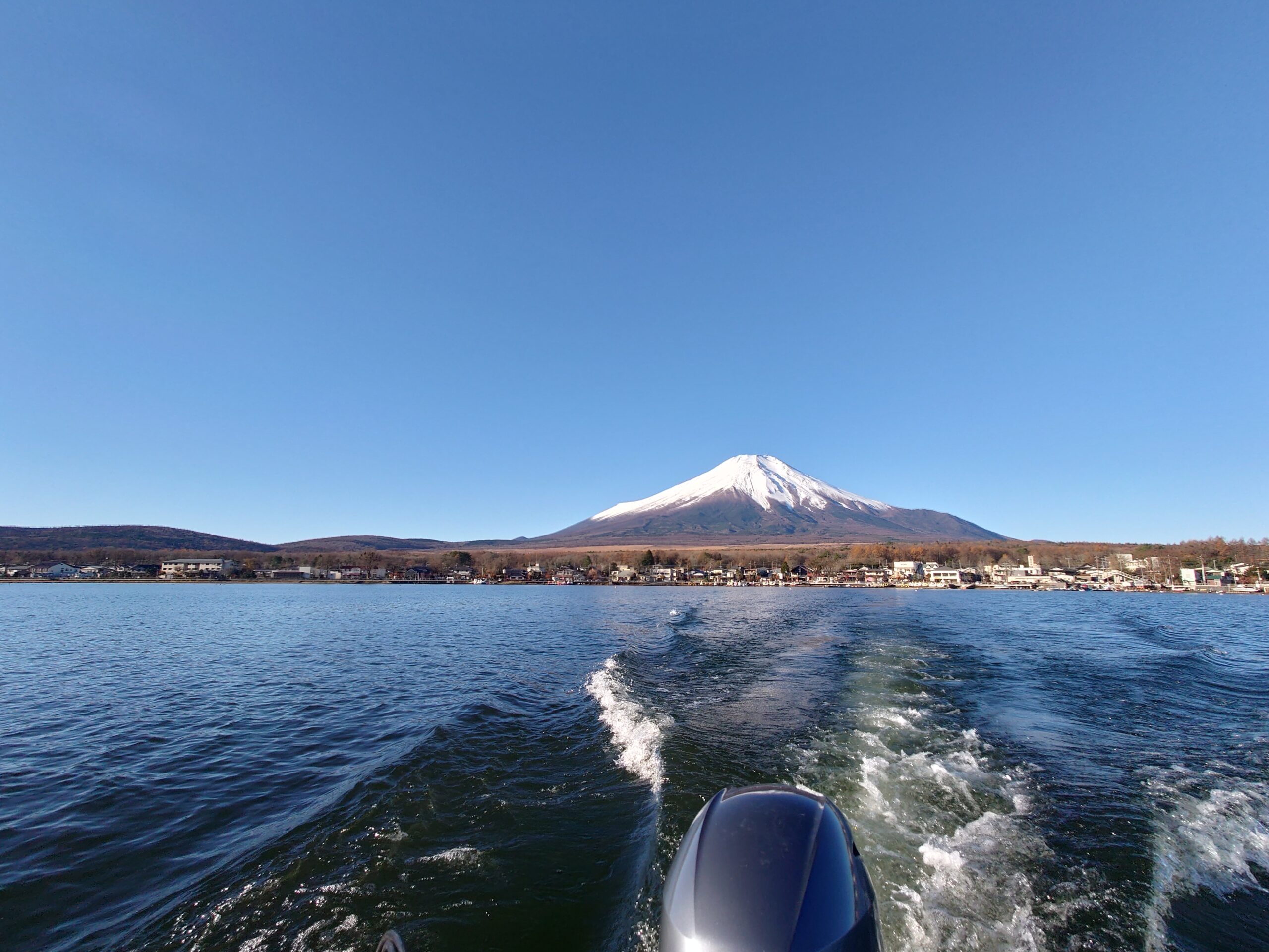 山中湖ワカサギ釣行