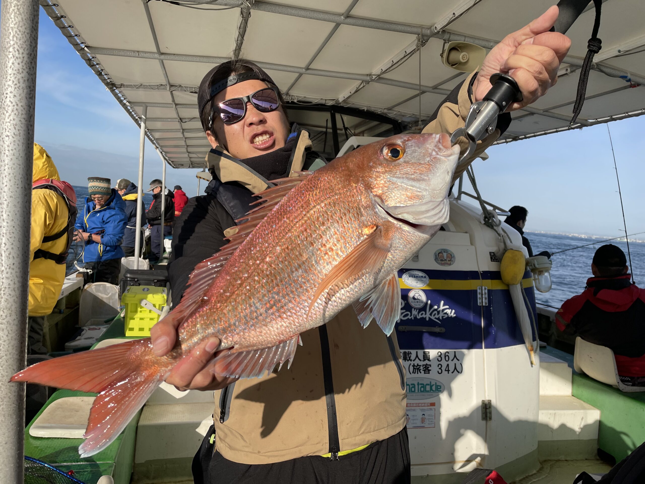 明石のマダイが簡単に釣れる！一つテンヤマダイ釣法免許皆伝！？ブンブンスクールに行って来ました！！