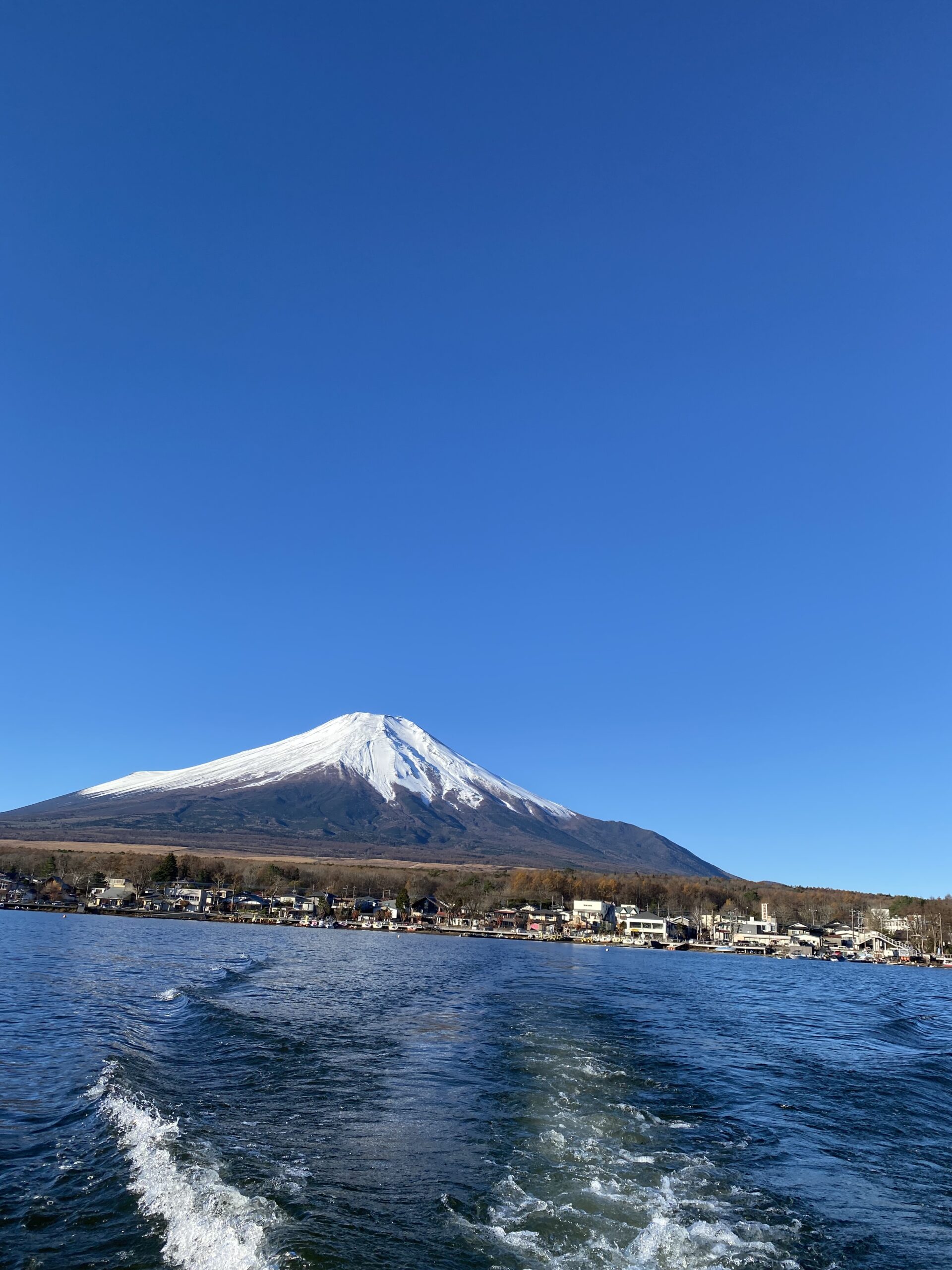 山中湖ドーム船でのまったりワカサギ（ドーム船）