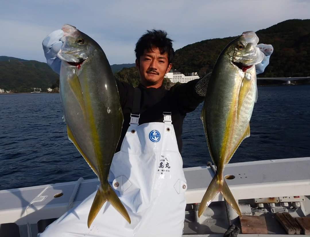 西伊豆土肥沖のシマアジ＆落ちダイ(２戦目)