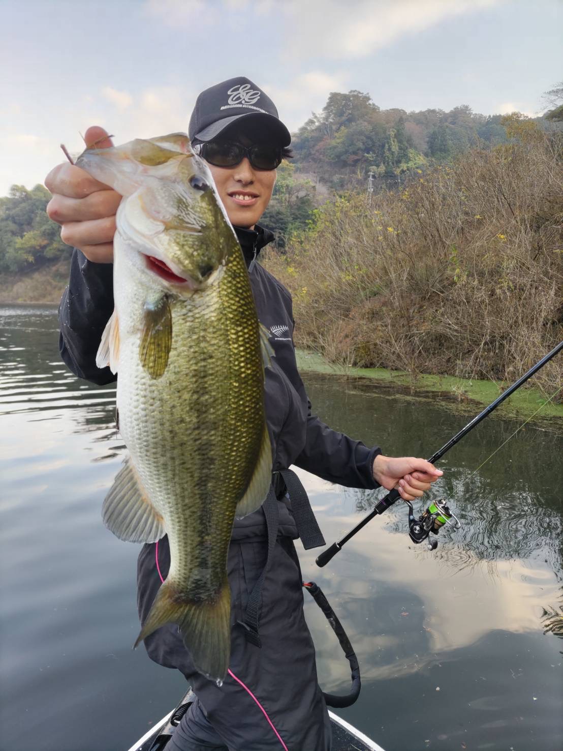 絶好釣の高山ダム！