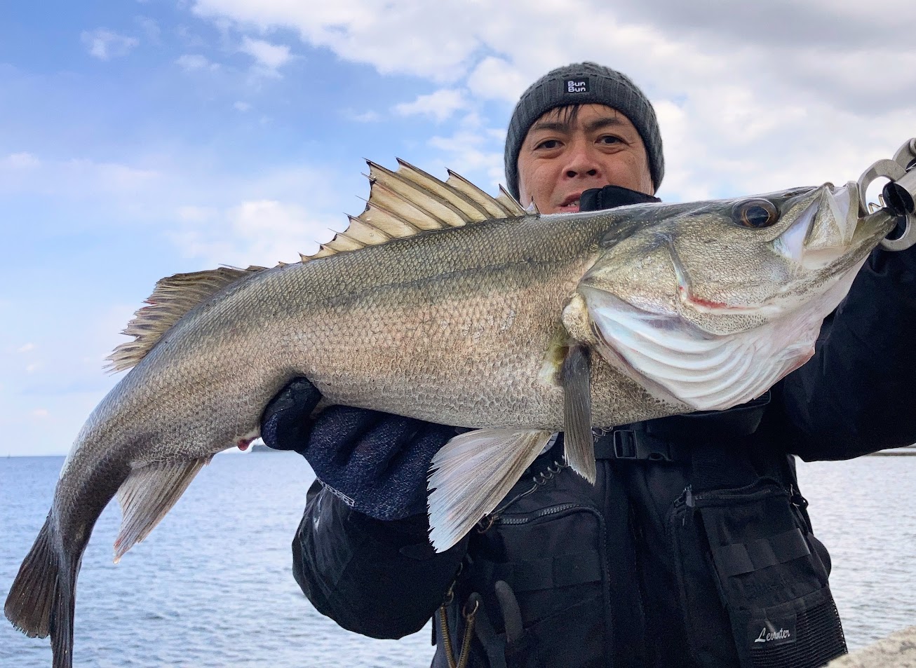 シーバス＆堤防五目で楽しい初釣り