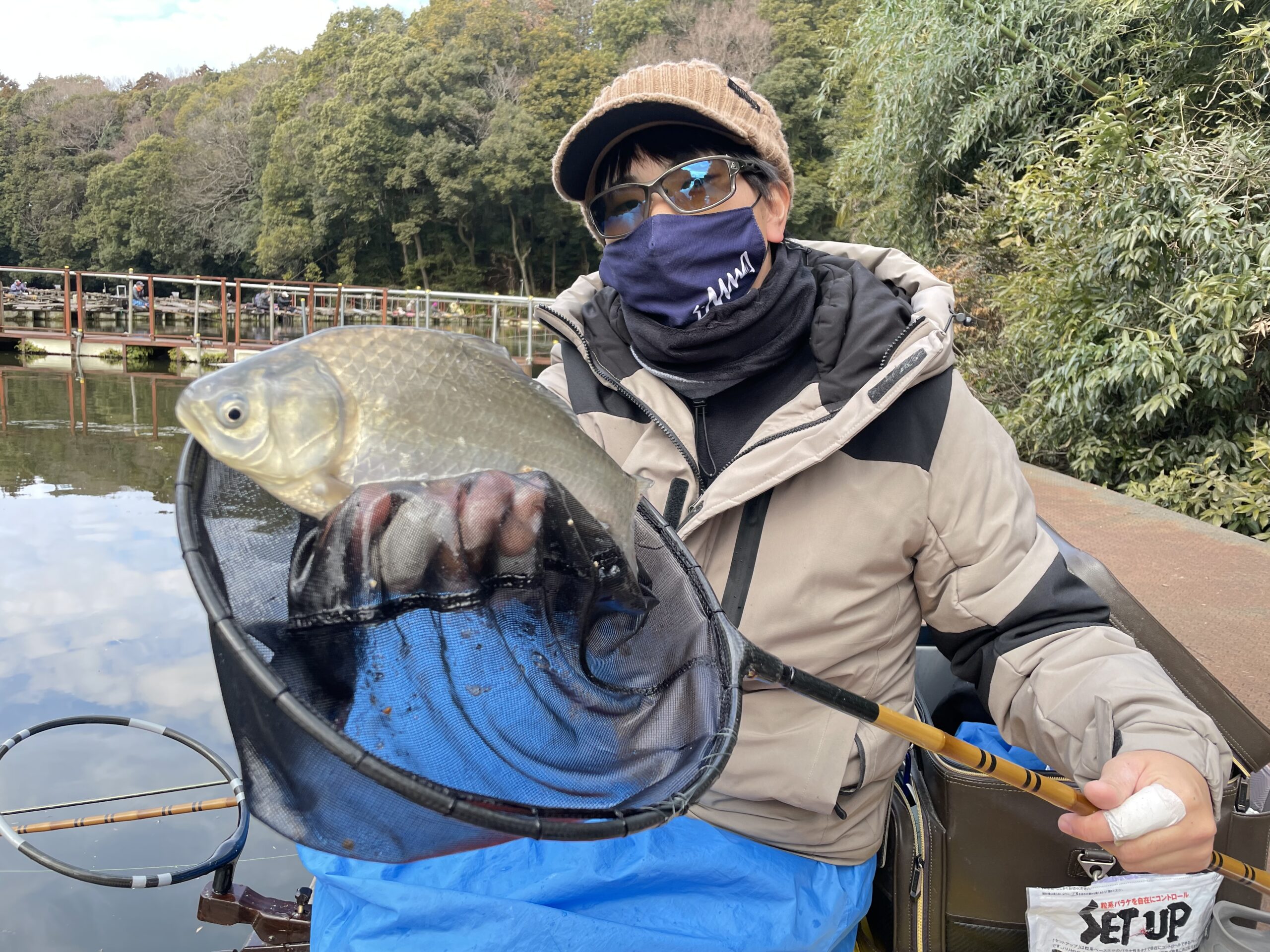 激渋の清遊湖へ！