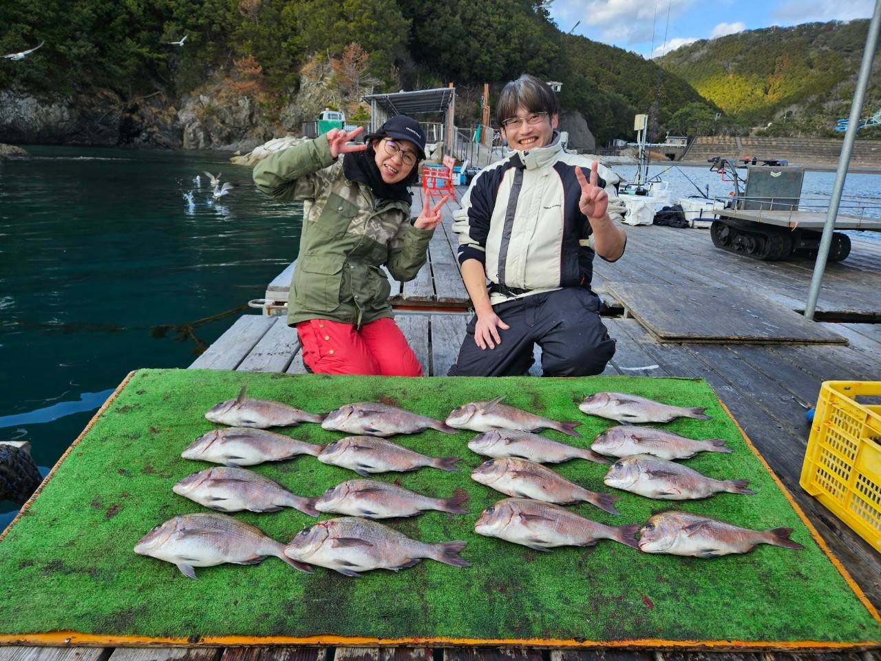 ☆初めての海上釣り堀☆