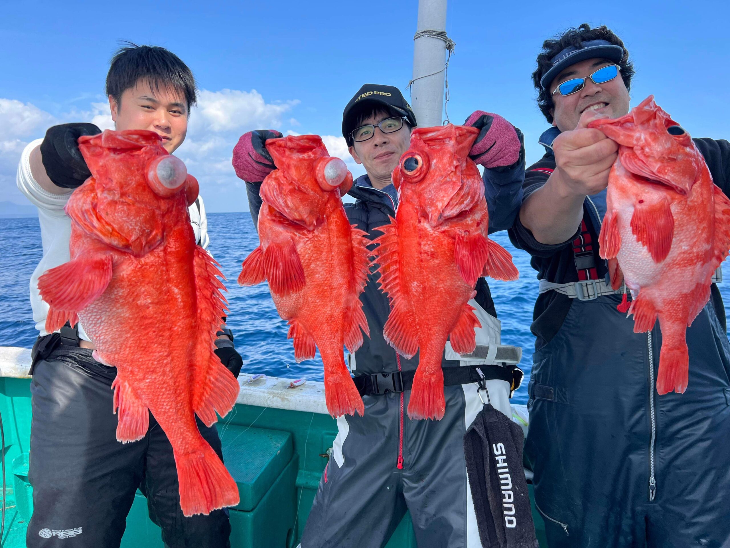 アコウダイ狙いで初深海釣り！！