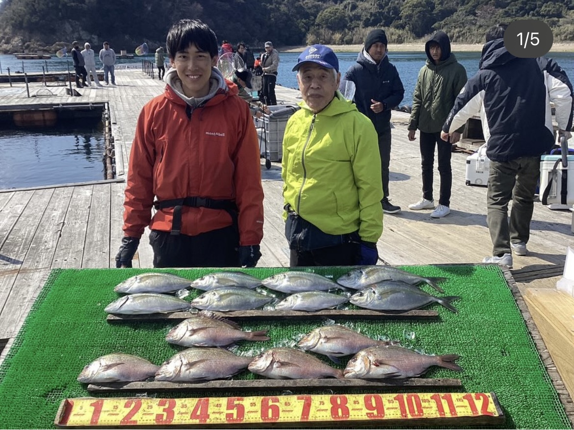 海上釣り堀紀州　シマアジ祭り