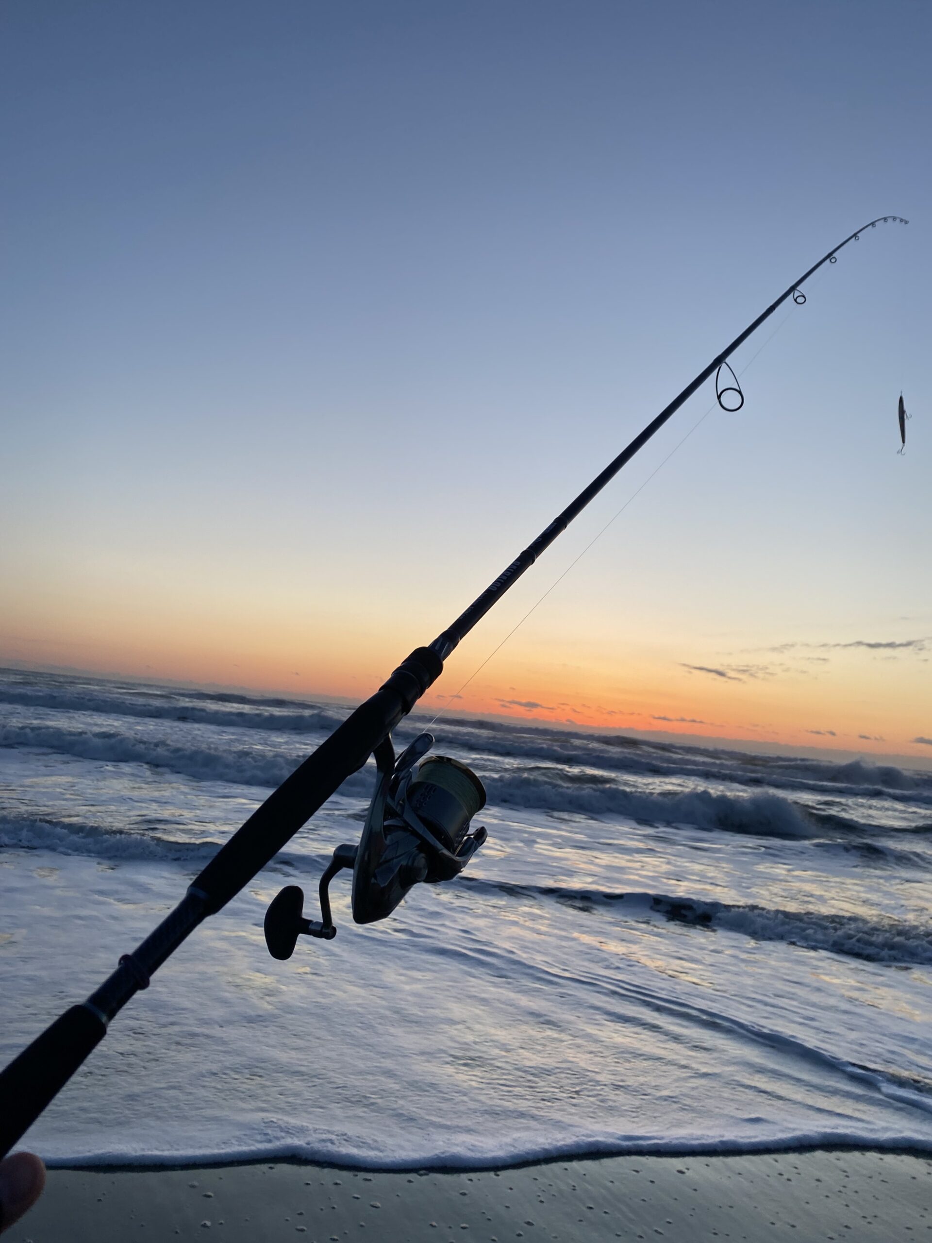 朝焼けを見ながらの鹿島灘釣行！