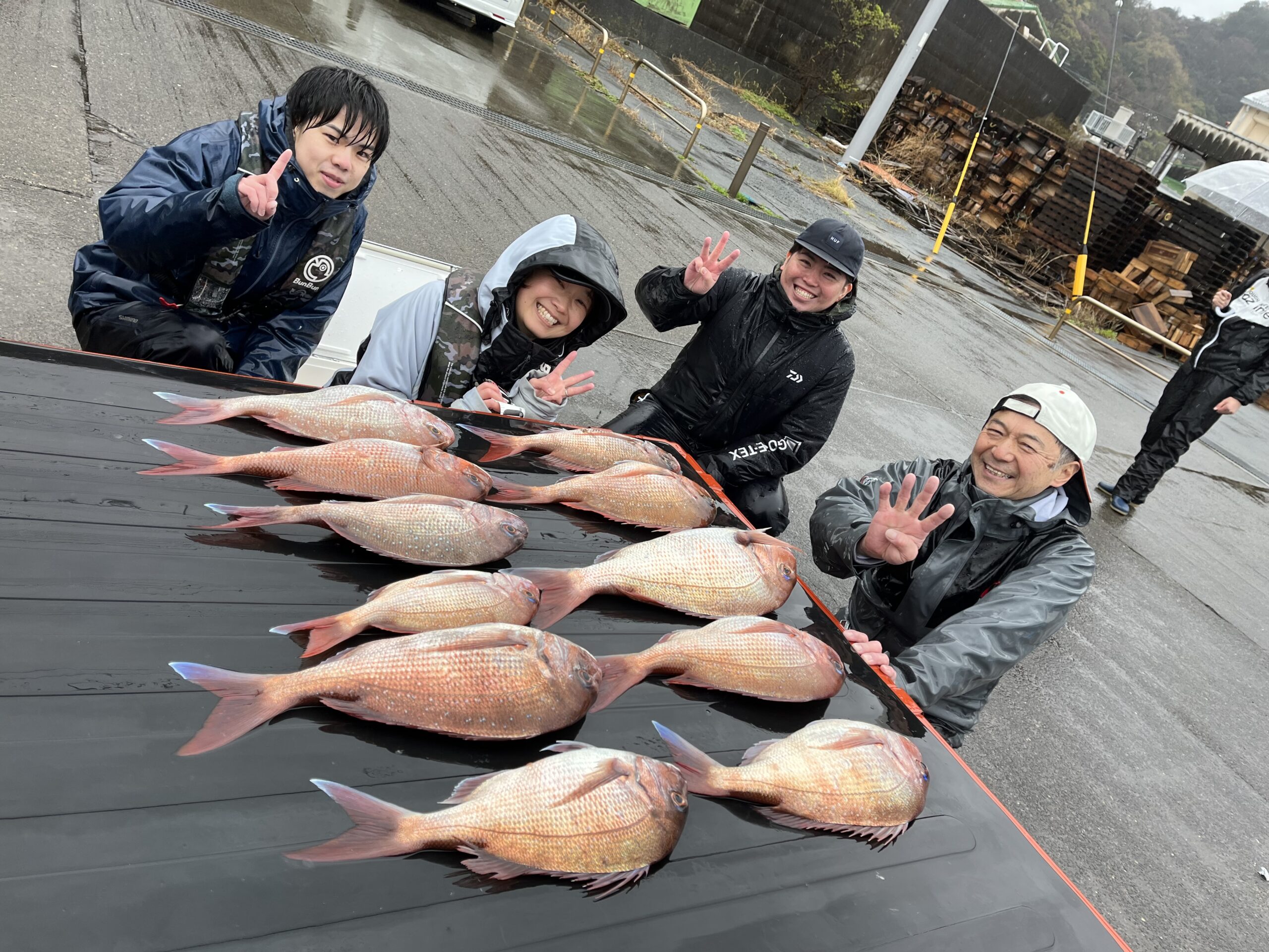 はじめての船釣り　コマセ真鯛