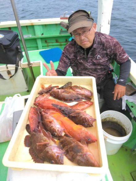 今季ラスト釣行！？ 茅ヶ崎出船の浅場根魚