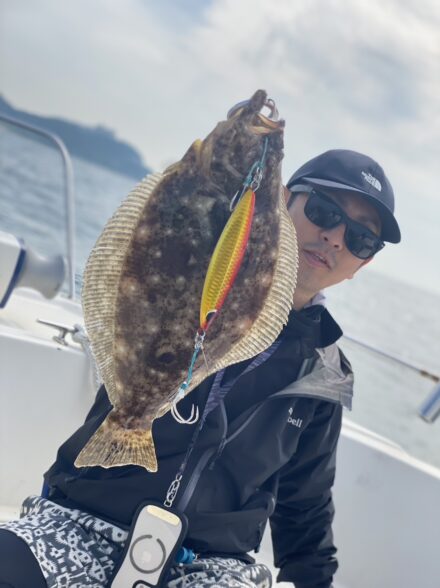 レンタルボートで大海原へ…