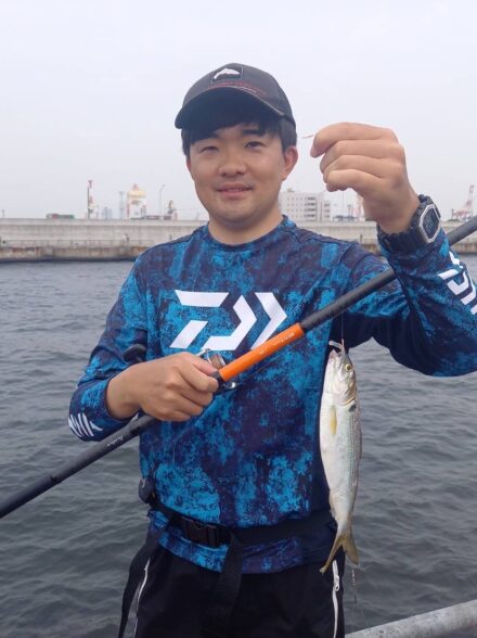 堤防釣りin本牧海釣り施設！！