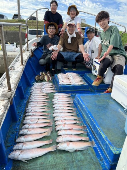 そんなに釣れるの！？　半信半疑でいった天秤アマダイ